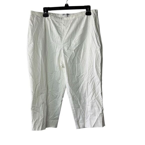 Pendleton white capri pants size 14 - Picture 1 of 4